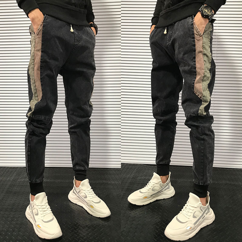Summer Thin Slim-Fit Stretch Leg Jeans Men's Youth Korean Version Fashion Harem Pants Spiritual Guy's Leg Pants
Summer Thin Slim-Fit Stretch Leg Jeans Men's Youth Korean Version Fashion Harem Pants Spiritual Guy's Leg Pants
