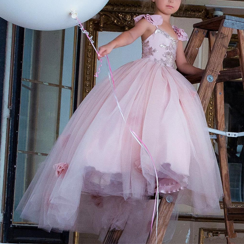 Pink Flower Girls Dresses for Wedding with Sweet Train First Communion Dress for Girls Lace Golden Kids Party Gowns, All ivory
Pink Flower Girls Dresses for Wedding with Sweet Train First Communion Dress for Girls Lace Golden Kids Party Gowns, All ivory