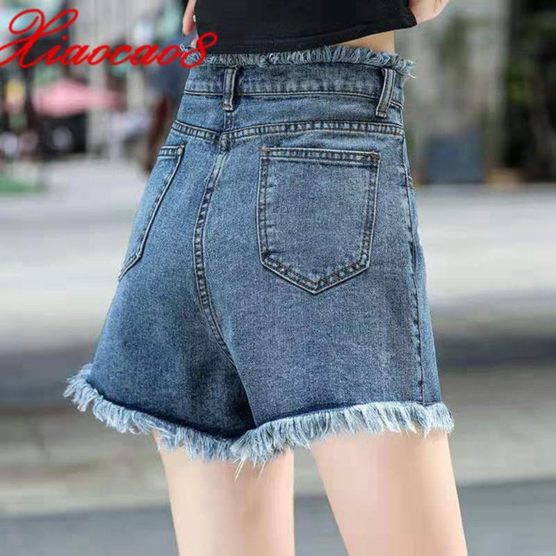 Black White Blue Denim Shorts High Waist Tassel Loose Shorts for Women Short Jeans Solid Casual Summer Woman Plus Size, Style 5
Black White Blue Denim Shorts High Waist Tassel Loose Shorts for Women Short Jeans Solid Casual Summer Woman Plus Size, Style 5