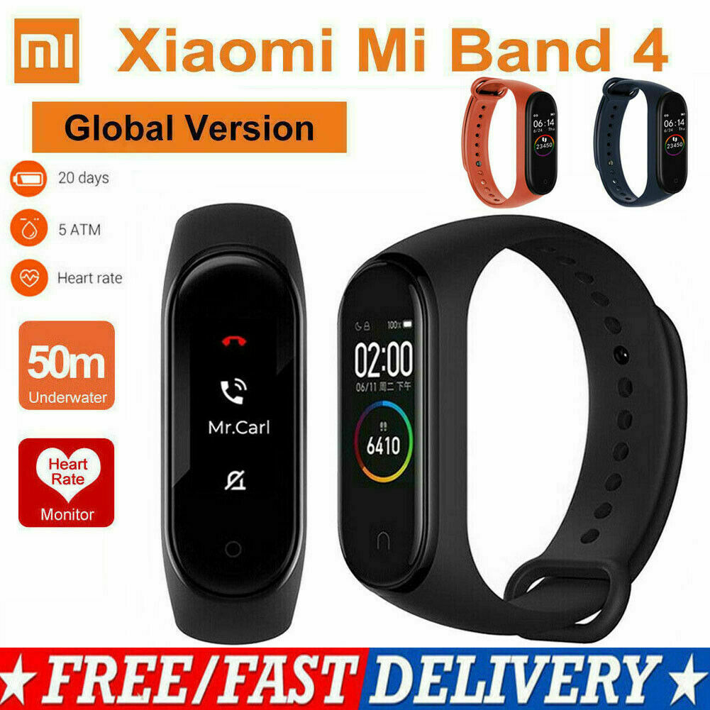 Xiaomi Mi Band 4 Smart Bracelet Xiaomi Fitness Tracker Watch Heart Rate Sleep Monitor 0.95 Inch OLED Display Bluetooth
Xiaomi Mi Band 4 Smart Bracelet Xiaomi Fitness Tracker Watch Heart Rate Sleep Monitor 0.95 Inch OLED Display Bluetooth