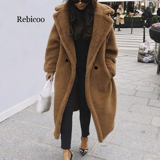 Women Warm Jacket Autumn Winter Fashion Loose Polar Fleece Long Sleeve Lapel Buckle Solid Color Ladies Thick Coat Plus Size, Khaki
Women Warm Jacket Autumn Winter Fashion Loose Polar Fleece Long Sleeve Lapel Buckle Solid Color Ladies Thick Coat Plus Size, Khaki