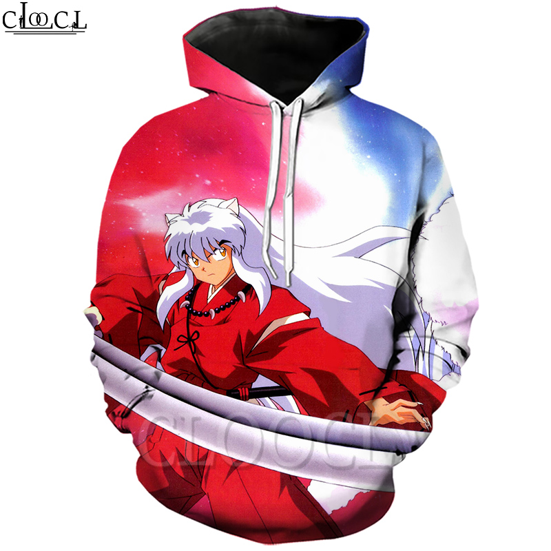 CLOOCL 2020 Japanese Anime Inuyasha Autumn Hoodie Men Women 3D Print Hooded Pullovers Hot Selling Fashion Streetwear Coat, Hoodie 1
CLOOCL 2020 Japanese Anime Inuyasha Autumn Hoodie Men Women 3D Print Hooded Pullovers Hot Selling Fashion Streetwear Coat, Hoodie 1