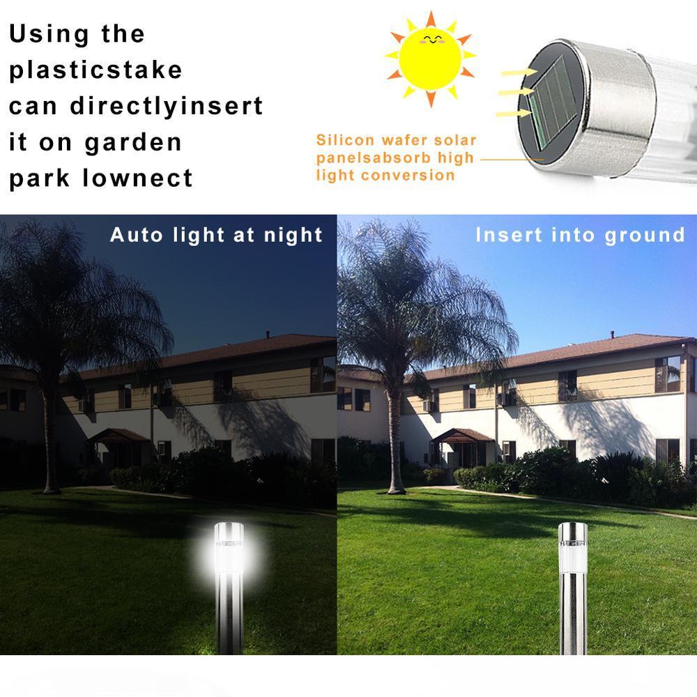 2W LED Solar Garden Lighting Stainless Steel Stud Lawn Lamp IP65 Waterproof Solar Garden Lights LED Outdoor Lamp
2W LED Solar Garden Lighting Stainless Steel Stud Lawn Lamp IP65 Waterproof Solar Garden Lights LED Outdoor Lamp
