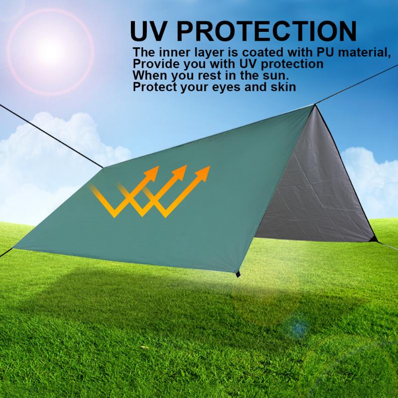 3*3m Ultralight Garden Canopy Sunshade Cloth Picnic Mat Multifunction Outdoors Travel Camping Hammock Rain Beach Sun Shelter
3*3m Ultralight Garden Canopy Sunshade Cloth Picnic Mat Multifunction Outdoors Travel Camping Hammock Rain Beach Sun Shelter
