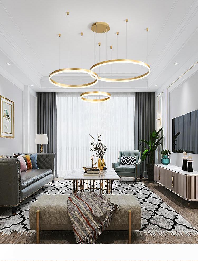 Living room chandelier modern minimalist creative personality ring art atmosphere home lamp modern restaurant led lamps
Living room chandelier modern minimalist creative personality ring art atmosphere home lamp modern restaurant led lamps