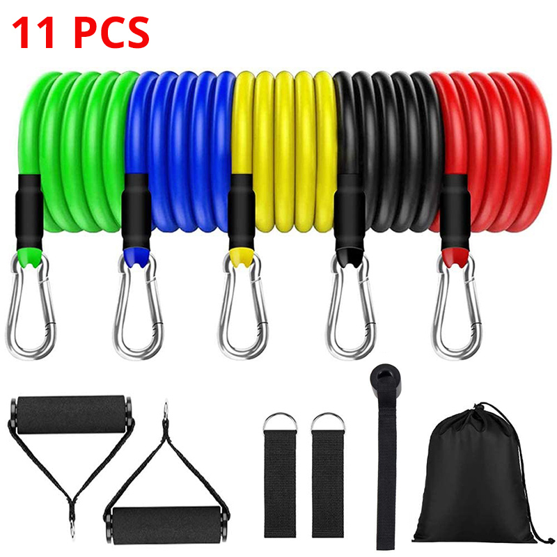 11pcs Resistance Bands Set Rubber Bands for Sports Yoga Crossfit Training Elastic Gym Expander Rope 11 Piece Fitness Gum
11pcs Resistance Bands Set Rubber Bands for Sports Yoga Crossfit Training Elastic Gym Expander Rope 11 Piece Fitness Gum