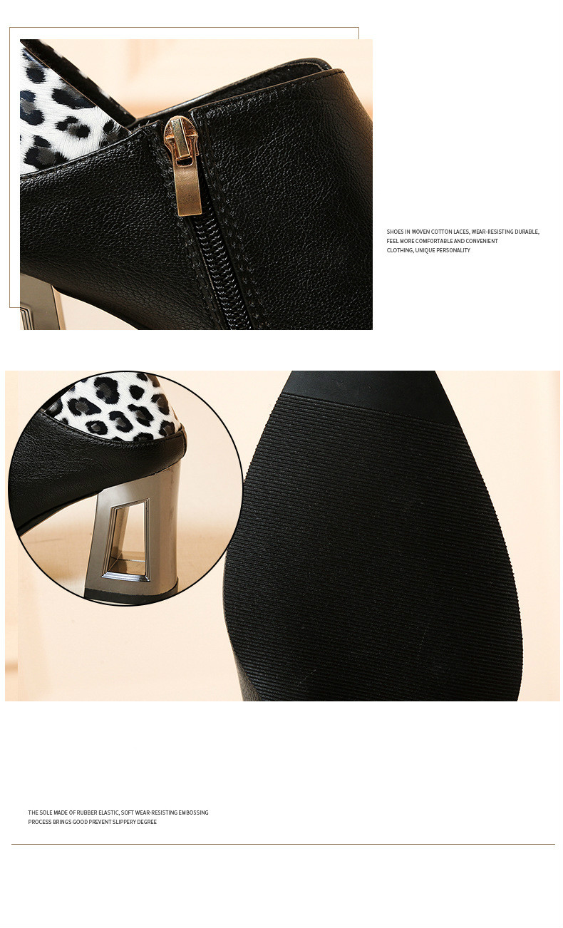 2020 Newest 7.5CM Shoes Women Fashion OL Business Formal Lady Shoes Pointed Toe Leather Shoes Thick Heel High Heel In Stock Free Shipping