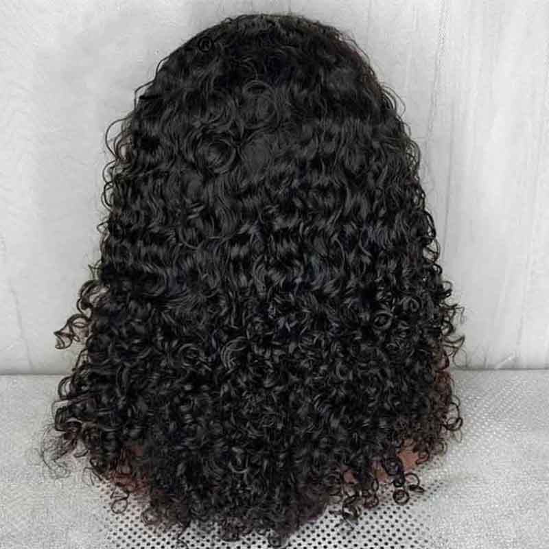 Remy Invisible 360 Lace Frontal Wig Brazilian Afro Fake Scalp PrePlucked For Women, Medium brown 
Remy Invisible 360 Lace Frontal Wig Brazilian Afro Fake Scalp PrePlucked For Women, Medium brown