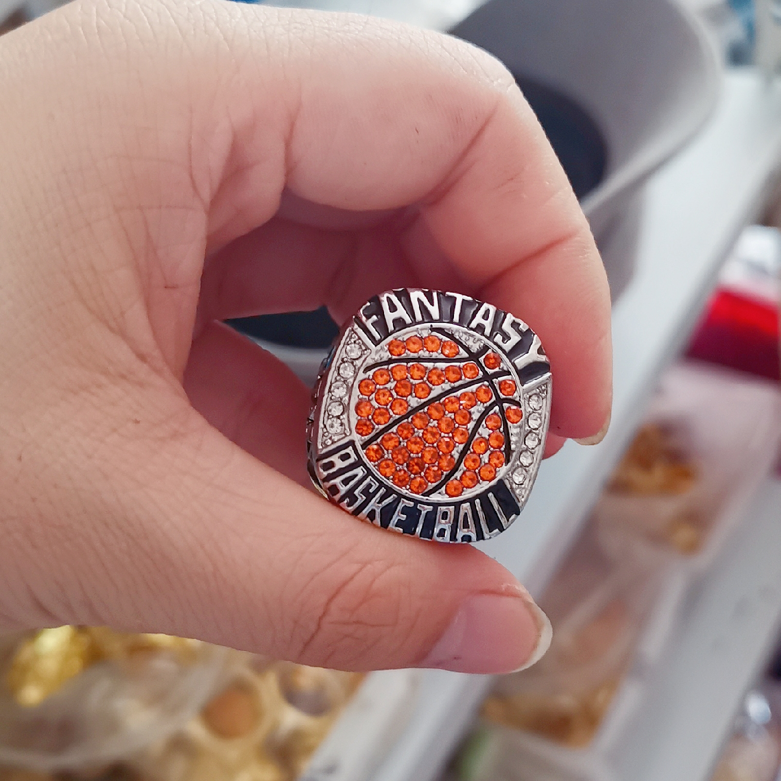 Newest Championship Series jewelry 2020 Fantasy basketball Championship Ring Men Fan Gift Wholesa
Newest Championship Series jewelry 2020 Fantasy basketball Championship Ring Men Fan Gift Wholesa