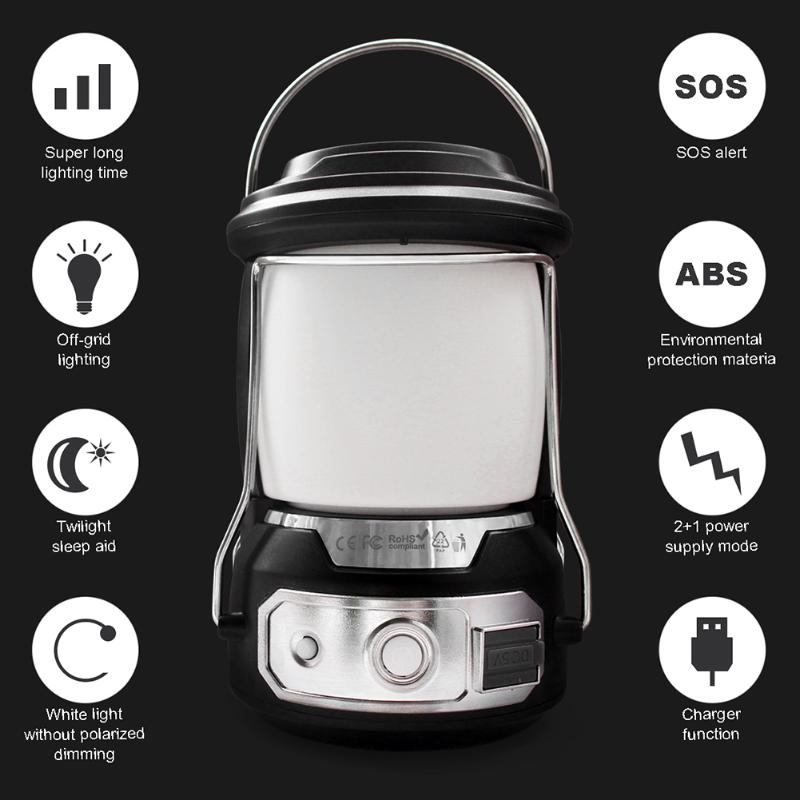 Handheld Spotlight Lantern Multifunctional 3 Mode USB Charging Light Outdoor Tent Lamps Camping Supplies
Handheld Spotlight Lantern Multifunctional 3 Mode USB Charging Light Outdoor Tent Lamps Camping Supplies