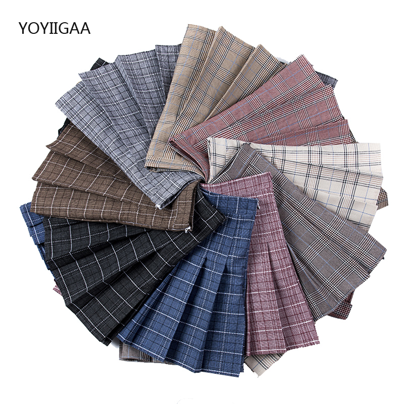 New Plaid Skirts Womens High Waist Mini Dance Skirt Summer Female Pleated Skirts Preppy Style Sweet Ladies Girls Short Skirt, Brown
New Plaid Skirts Womens High Waist Mini Dance Skirt Summer Female Pleated Skirts Preppy Style Sweet Ladies Girls Short Skirt, Brown