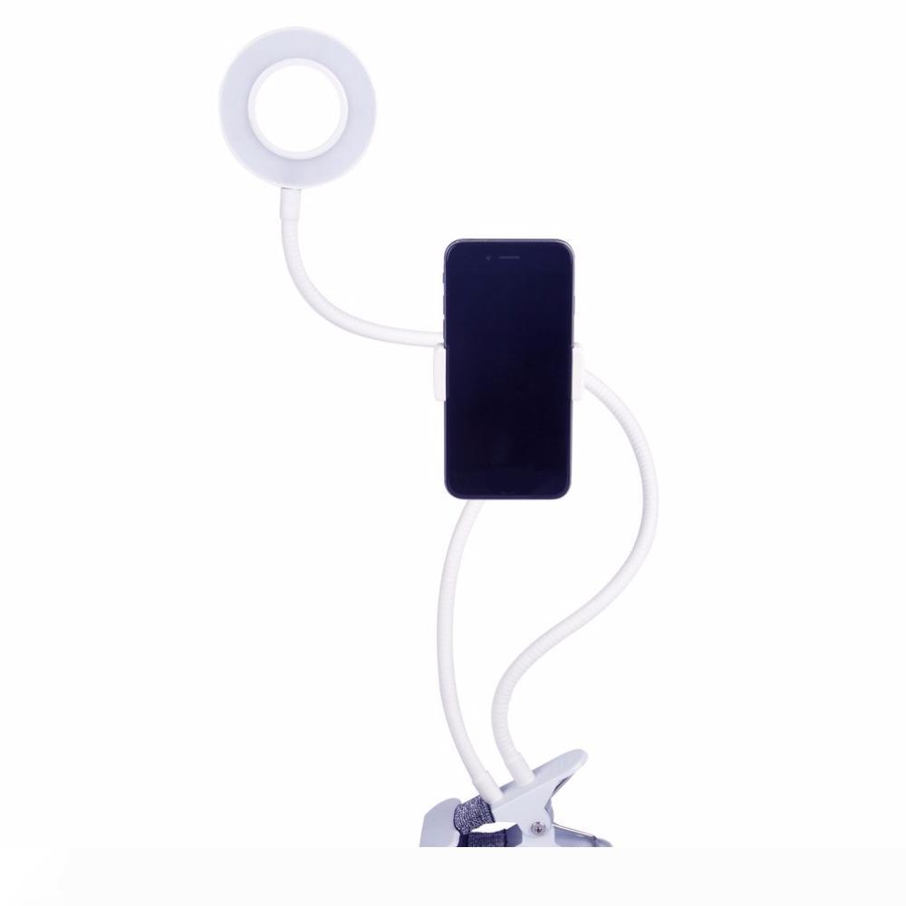 2-in-1 Cell Phone Holder with LED Selfie Ring Light for Live Stream Phone Clip Holder Adjustable Desk Lamp Makeup Light dropship
2-in-1 Cell Phone Holder with LED Selfie Ring Light for Live Stream Phone Clip Holder Adjustable Desk Lamp Makeup Light dropship