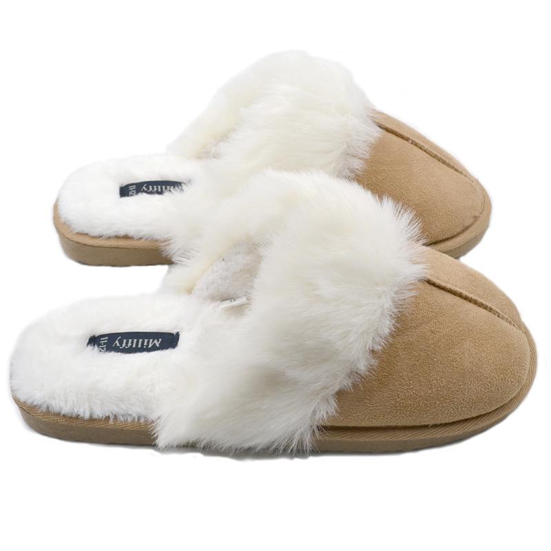 Millffy Faux Trim fur slippers womens shoes faux fur slippers Memory foam eva slipper Couple, Black
Millffy Faux Trim fur slippers womens shoes faux fur slippers Memory foam eva slipper Couple, Black