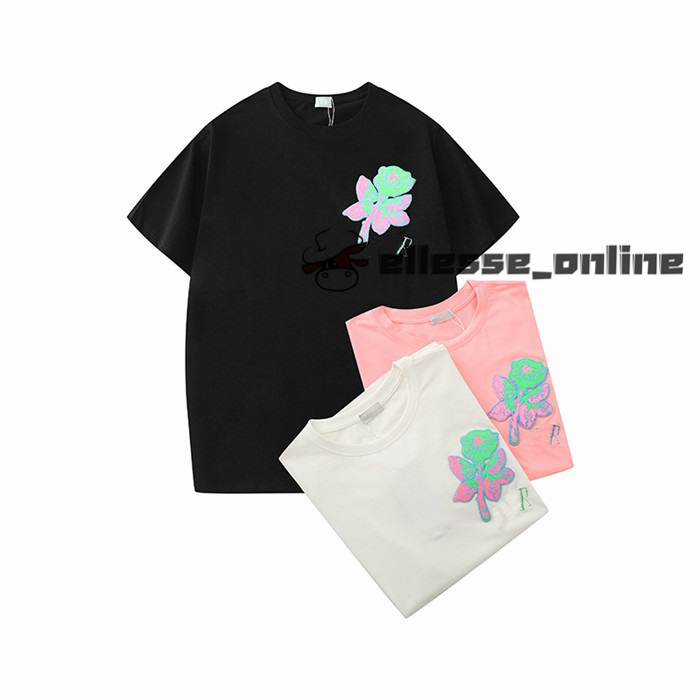 2020 Hot 20ss Summer New Womens Designer T Shirts Flower Tshirts Fashion Rose Embroidery Short Sleeve Lady Tees Casual Clothes Top Clothing
2020 Hot 20ss Summer New Womens Designer T Shirts Flower Tshirts Fashion Rose Embroidery Short Sleeve Lady Tees Casual Clothes Top Clothing