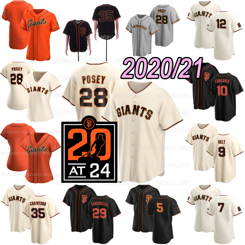 28 Buster Posey 2021 baseball jersey Brandon Crawford DeSclafani Kevin Gausman Rey Wandy Peraltaes Moronta Logan Webb Brandon Belt Wilmer Flores Alex Dickerson, Mens/2020 authentic
28 Buster Posey 2021 baseball jersey Brandon Crawford DeSclafani Kevin Gausman Rey Wandy Peraltaes Moronta Logan Webb Brandon Belt Wilmer Flores Alex Dickerson, Mens/2020 authentic