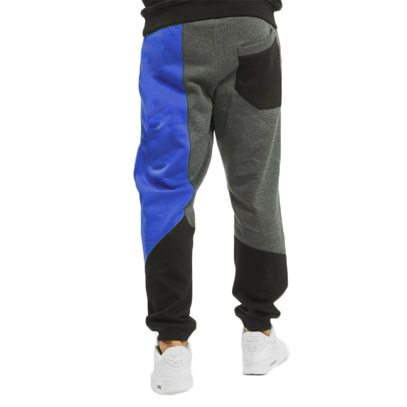 New Spliced Jogging Pants Men Loose Joggers Bodybuilding Sweatpants Workout Trousers Gym Training Pants Running Sport Male