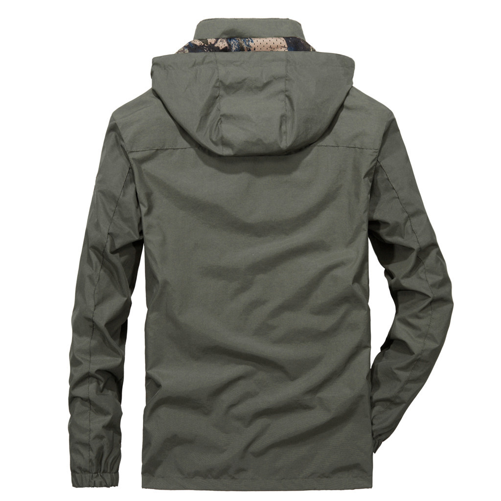 Fashion Men's Hooded Jackets Mens Autumn Cowboy Slim Fit Long Sleeve Denim Solid Coat Outwear Jacket Windbreaker M- 5XL CX200730