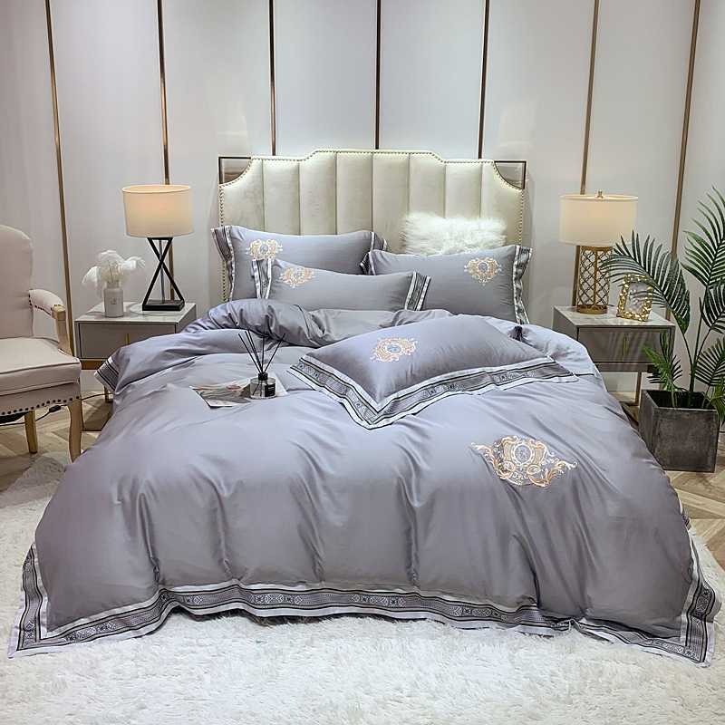 Flowers embroidery bedlinen blue Bedding Set King Queen Size Bed Linen egyptian cotton Duvet Cover Bed Sheet Set Pillowcases
Flowers embroidery bedlinen blue Bedding Set King Queen Size Bed Linen egyptian cotton Duvet Cover Bed Sheet Set Pillowcases
