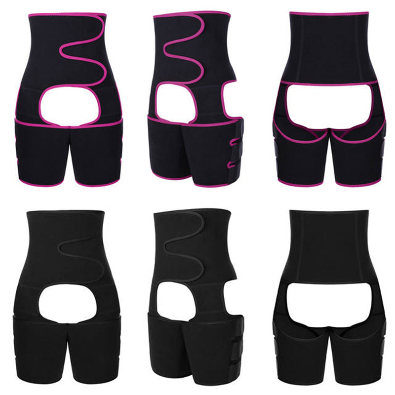 Neoprene Slim Thigh Trimmer Leg Shapers Slimming Belt Waist Trainer Sweat Shapewear Fat Burning Compress Belt CX200727