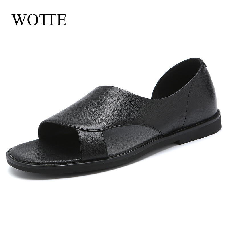 Summer Men's Sandals Outdoor Microfiber Breathable Light Men Roman Beach Sandals Footwear Flip Flops Slippers sandalias hombre, Black
Summer Men's Sandals Outdoor Microfiber Breathable Light Men Roman Beach Sandals Footwear Flip Flops Slippers sandalias hombre, Black
