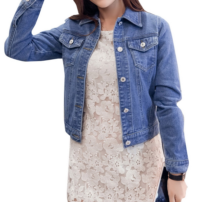 Women Brand Denim Jacket Ladies Multi Color Short Jeans Overcoat Slim White Black Jeans Coats Women Fashion Streetwear
Women Brand Denim Jacket Ladies Multi Color Short Jeans Overcoat Slim White Black Jeans Coats Women Fashion Streetwear