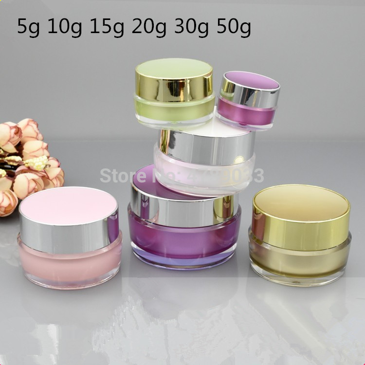 15pcs 5g/10g/15g/20g/30g/50g Acrylic Empty Pot Bottles Makeup Jar Travel Face Cream Lotion Cosmetic Container Refillable Bottles
15pcs 5g/10g/15g/20g/30g/50g Acrylic Empty Pot Bottles Makeup Jar Travel Face Cream Lotion Cosmetic Container Refillable Bottles
