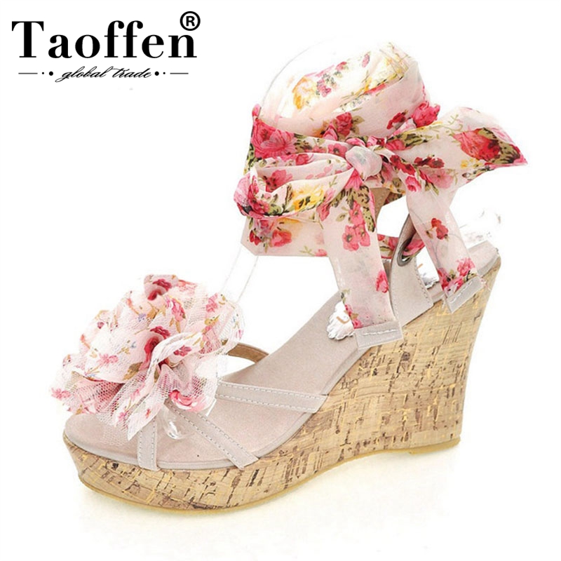 TAOFFEN Women High Heel Sandals Open Toe Print Flower Women Summer Shoes Fashion Sexy For Wedding Footwear Size 34-39, Beige
TAOFFEN Women High Heel Sandals Open Toe Print Flower Women Summer Shoes Fashion Sexy For Wedding Footwear Size 34-39, Beige