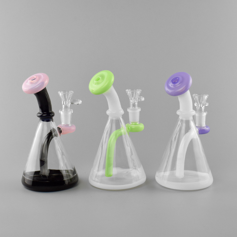 Good beaker glass water bong 14mm female joint with glass bowl new function recycler oil rigs
Good beaker glass water bong 14mm female joint with glass bowl new function recycler oil rigs