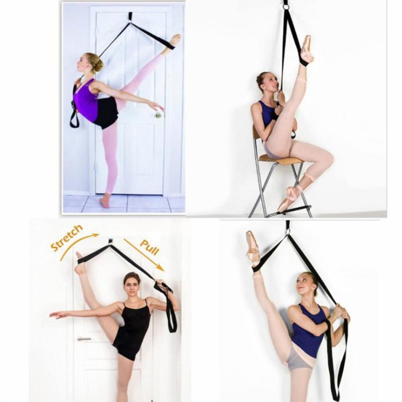 Door Flexibility Stretching Legs Stretcher Strap for Ballet Cheer Dance Gymnastics Trainer Yoga Flexibility Legs Stretch belt, Black
Door Flexibility Stretching Legs Stretcher Strap for Ballet Cheer Dance Gymnastics Trainer Yoga Flexibility Legs Stretch belt, Black