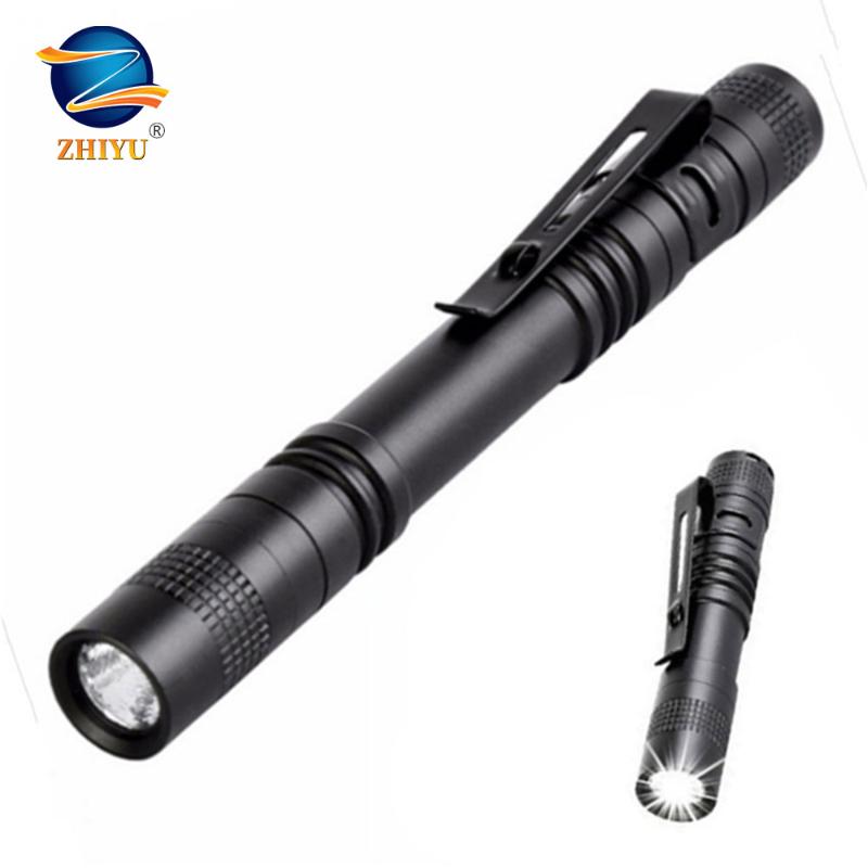 ZHIYU Mini Portable LED Pen Light 1 Mode Fixed Focus Led Torch lamps Campig Walking Hiking Lantern
ZHIYU Mini Portable LED Pen Light 1 Mode Fixed Focus Led Torch lamps Campig Walking Hiking Lantern