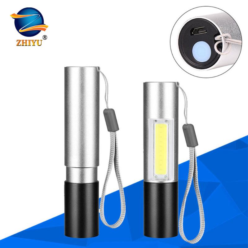 ZHIYU USB Rechargeable T6+COB Light Waterproof Mini LED Torch Zoom Stylish Portable Suit Night Lighting
ZHIYU USB Rechargeable T6+COB Light Waterproof Mini LED Torch Zoom Stylish Portable Suit Night Lighting