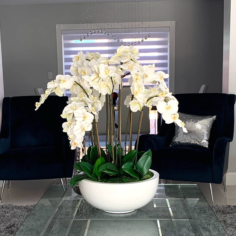 20pcs Artificial Flower Butterfly Orchid Flower Real Touch Leaves Vase For Wedding Valentine's Day Artificial Plants Overall, Green
20pcs Artificial Flower Butterfly Orchid Flower Real Touch Leaves Vase For Wedding Valentine's Day Artificial Plants Overall, Green