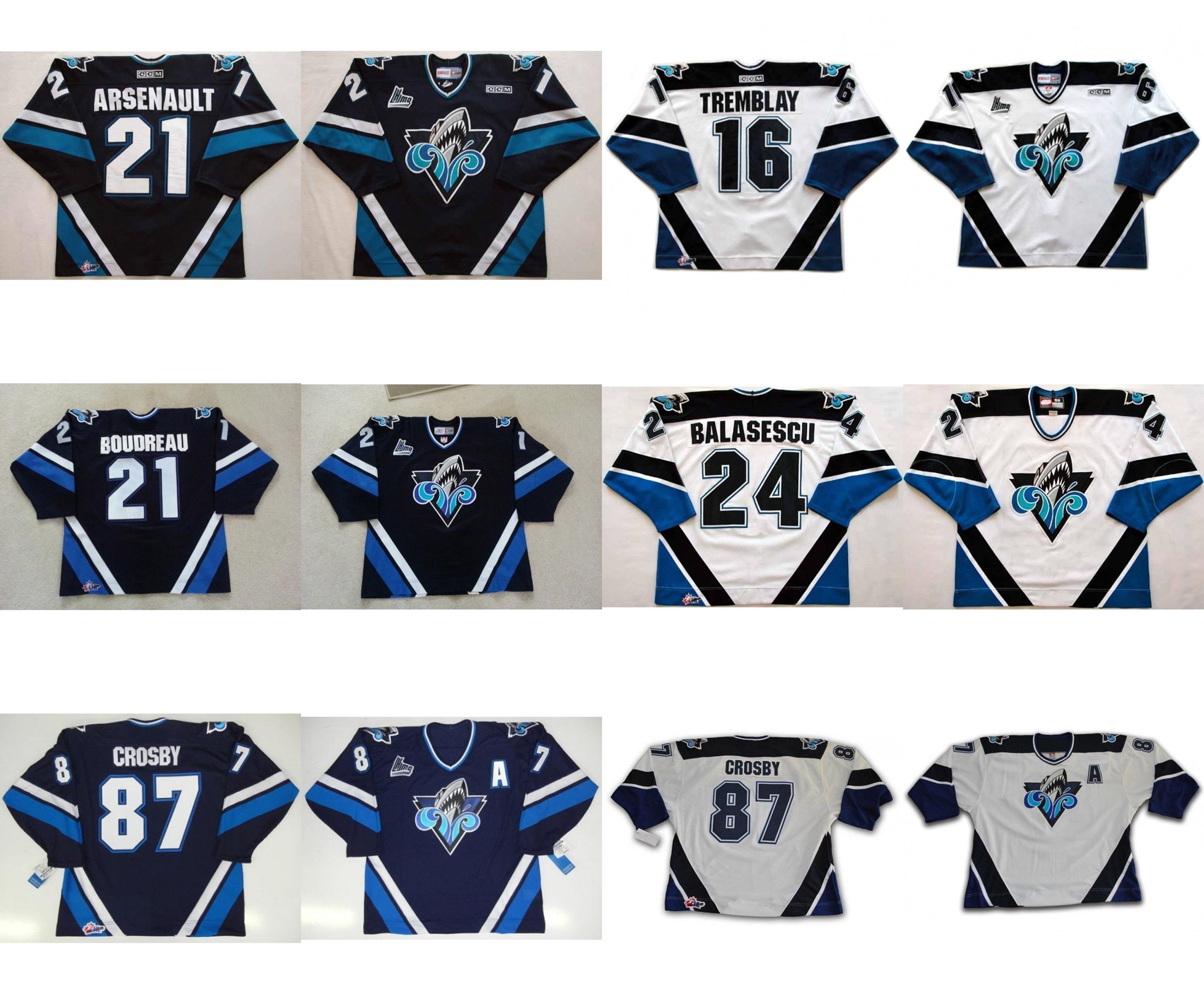 Customize Mens Womens Kids QMJHL Rimouski Oceanic 21 Boudreau 21 Benoit Arsenault 87 Sidney Crosby 16 Tremblay Hockey Jerseys Goalit Cut, Black;red
Customize Mens Womens Kids QMJHL Rimouski Oceanic 21 Boudreau 21 Benoit Arsenault 87 Sidney Crosby 16 Tremblay Hockey Jerseys Goalit Cut, Black;red