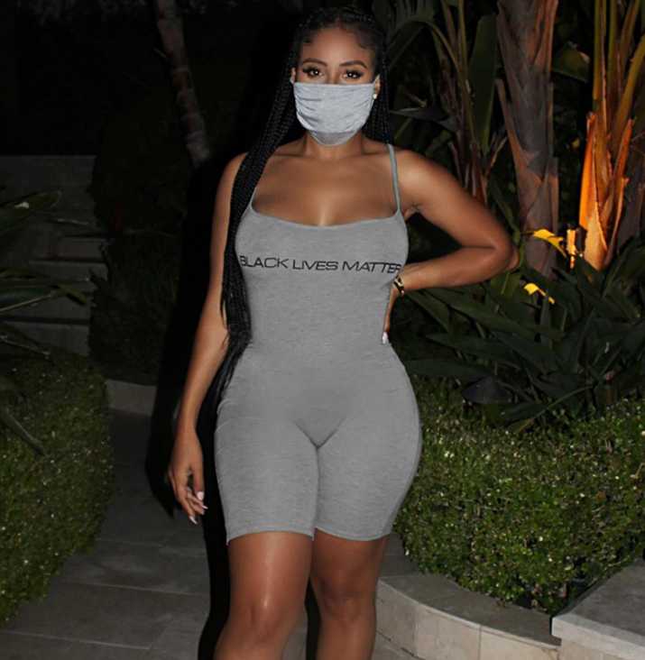 Letters fitness running sportswear new sexy suspender embroidered backless sports jumpsuit sports club clothes, Silver
Letters fitness running sportswear new sexy suspender embroidered backless sports jumpsuit sports club clothes, Silver