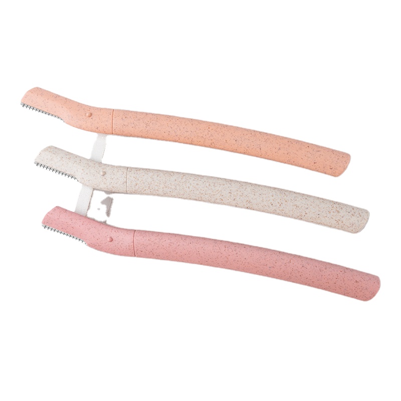 Wheat straw eco-friendly material disposable beauty eyebrow blade women Facial shaper Hair Remover Trimmer Eyebrow Razor
Wheat straw eco-friendly material disposable beauty eyebrow blade women Facial shaper Hair Remover Trimmer Eyebrow Razor