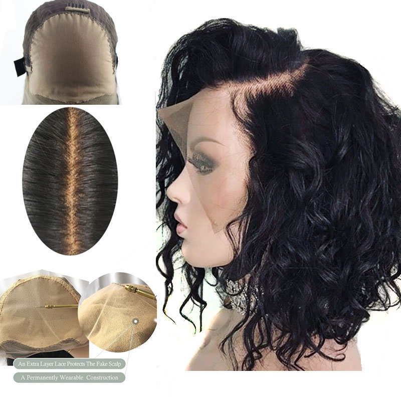 Bleached Knots Fake Scalp Wig Deep Part Wavy Lace Front Short Human Hair Wigs PrePlucked Brazilian Remy Bob Wigs For Black Women
Bleached Knots Fake Scalp Wig Deep Part Wavy Lace Front Short Human Hair Wigs PrePlucked Brazilian Remy Bob Wigs For Black Women