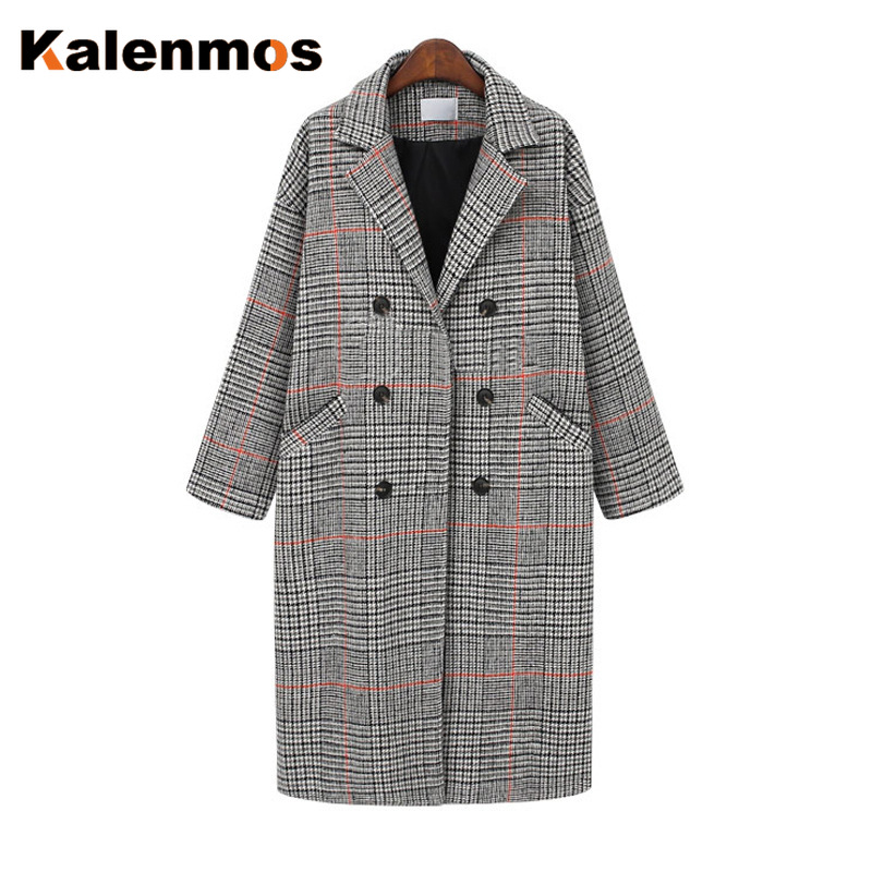 Plus Size -4XL Winter Long Overcoat Women Pocket Plaid Warm Outfit Handmade Loose Korean Thick Coat Fashion Outwear Casual Top, Gray
Plus Size -4XL Winter Long Overcoat Women Pocket Plaid Warm Outfit Handmade Loose Korean Thick Coat Fashion Outwear Casual Top, Gray