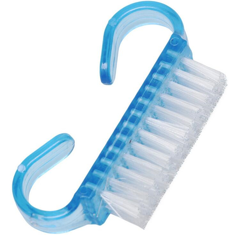 Pink Nail Cleaning Brush Dust Brush Calf Horn Brush Arte De Unas Pink Soft Nail Art Care Tool Portable After File Nail Art Tools For Women