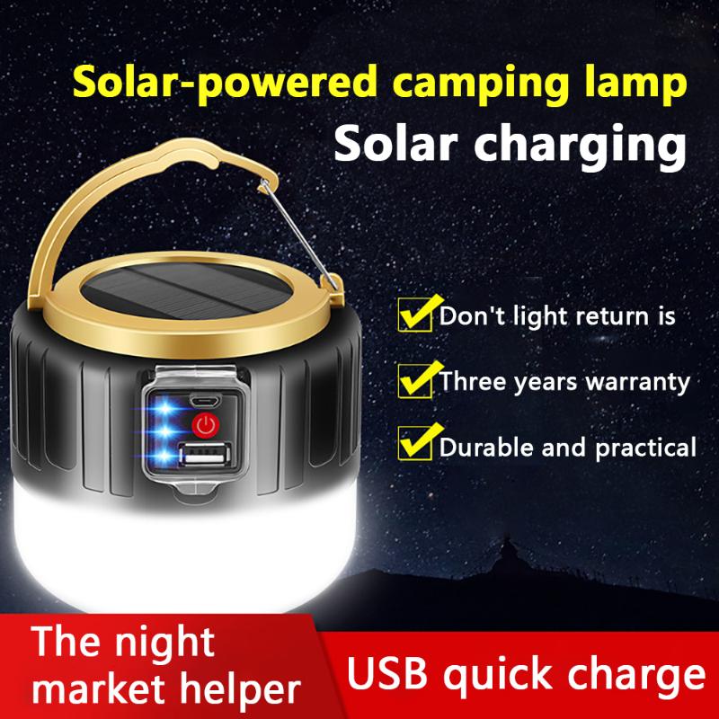 Solar Tent Light 280W Camping Outdoor LED Bulb Lights USB Rechargeable Portable Lantern Emergency Light USB Night Gifts
Solar Tent Light 280W Camping Outdoor LED Bulb Lights USB Rechargeable Portable Lantern Emergency Light USB Night Gifts