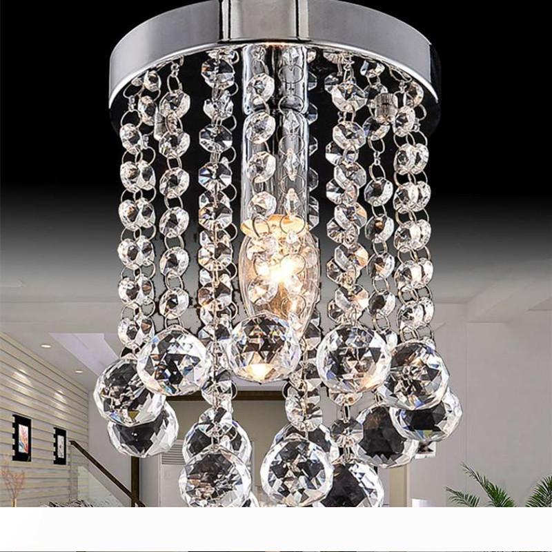 15 20 25cm Crystal Chandelier Light Mini Ceiling Lamp Fixture Small Clear Crystal Lustre Lamp for Aisle Stair Hallway Corridor Porch Light
15 20 25cm Crystal Chandelier Light Mini Ceiling Lamp Fixture Small Clear Crystal Lustre Lamp for Aisle Stair Hallway Corridor Porch Light