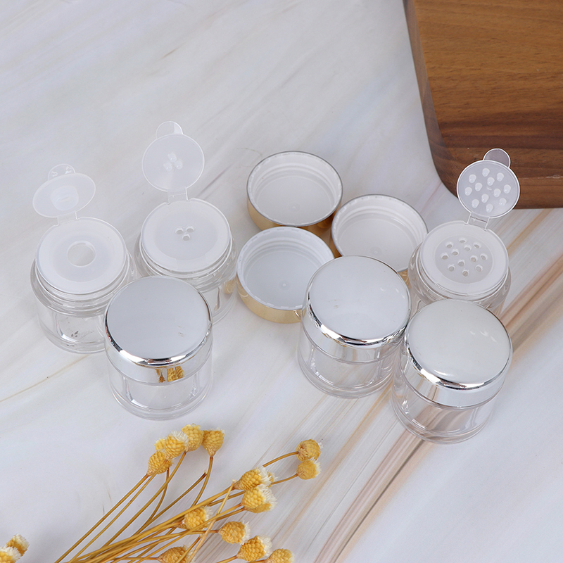 1Pc 5ml Plastic Clear Reusable Empty Loose Box Makeup Cosmetic Container Cosmetic Jar Travel Pot With Gold/Silver Cap
1Pc 5ml Plastic Clear Reusable Empty Loose Box Makeup Cosmetic Container Cosmetic Jar Travel Pot With Gold/Silver Cap