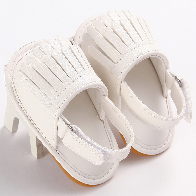 Summer girl child princess baby candy color cute solid color soft baby tassel first Walkers Shoes female tassel, Black
Summer girl child princess baby candy color cute solid color soft baby tassel first Walkers Shoes female tassel, Black