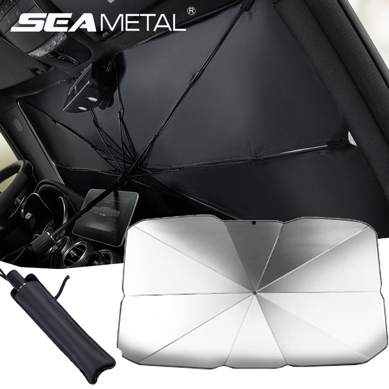 Car Sunshade Interior Front Window Sun Shade Cover UV Protector Sun Blind Umbrella For SUV Sedan Windshield Sunshae Accessories
Car Sunshade Interior Front Window Sun Shade Cover UV Protector Sun Blind Umbrella For SUV Sedan Windshield Sunshae Accessories