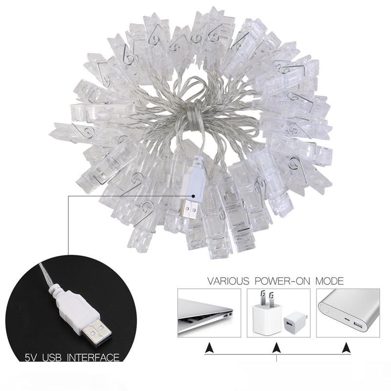 LED Photo Clip Lights, Clip String Lights 3M 6M Decoration Fairy Lights USB Picture Clips Light for Party Wedding Home
LED Photo Clip Lights, Clip String Lights 3M 6M Decoration Fairy Lights USB Picture Clips Light for Party Wedding Home