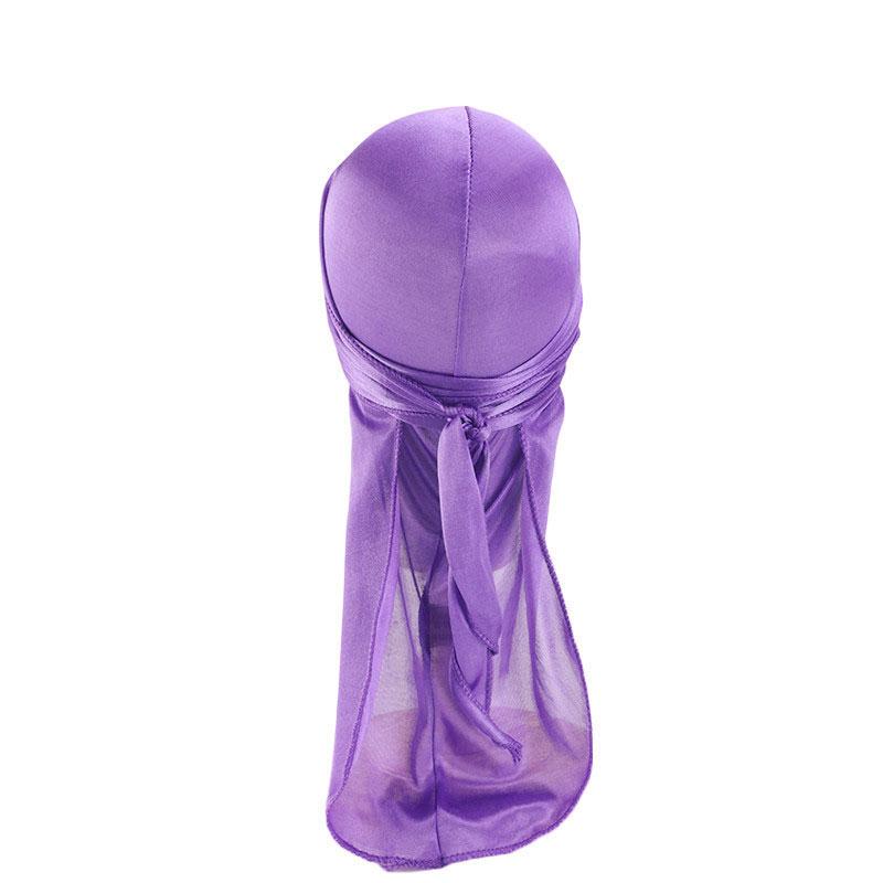 Kids Children Satin Durags Bandanna Turban Wigs 3- 8Y Hats Turban Cap Durag Headwear Headband Hair Accessories