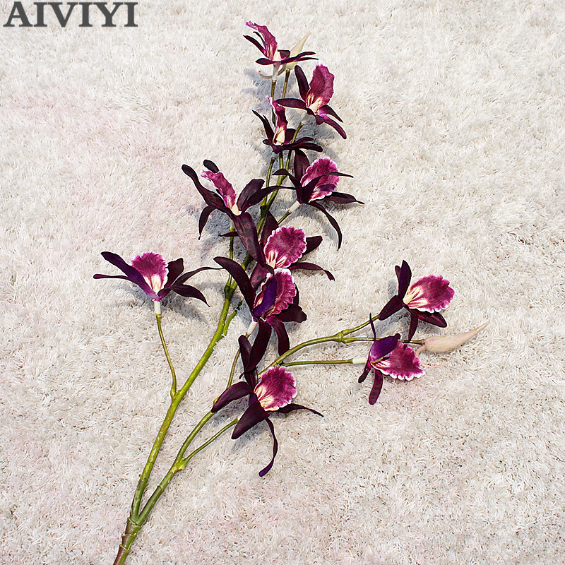 Artificial Dendrobium Orchid Simulation Fake Flower Home Decoration Wedding Soft Pack Photography Decoration Set Material, Burgundy
Artificial Dendrobium Orchid Simulation Fake Flower Home Decoration Wedding Soft Pack Photography Decoration Set Material, Burgundy