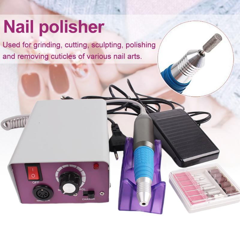 25000rpm Polishing Manicure Pedicure Tool Reverse Operation Low Noise Electric Nail Drill Machine Grinding Home Salon
25000rpm Polishing Manicure Pedicure Tool Reverse Operation Low Noise Electric Nail Drill Machine Grinding Home Salon