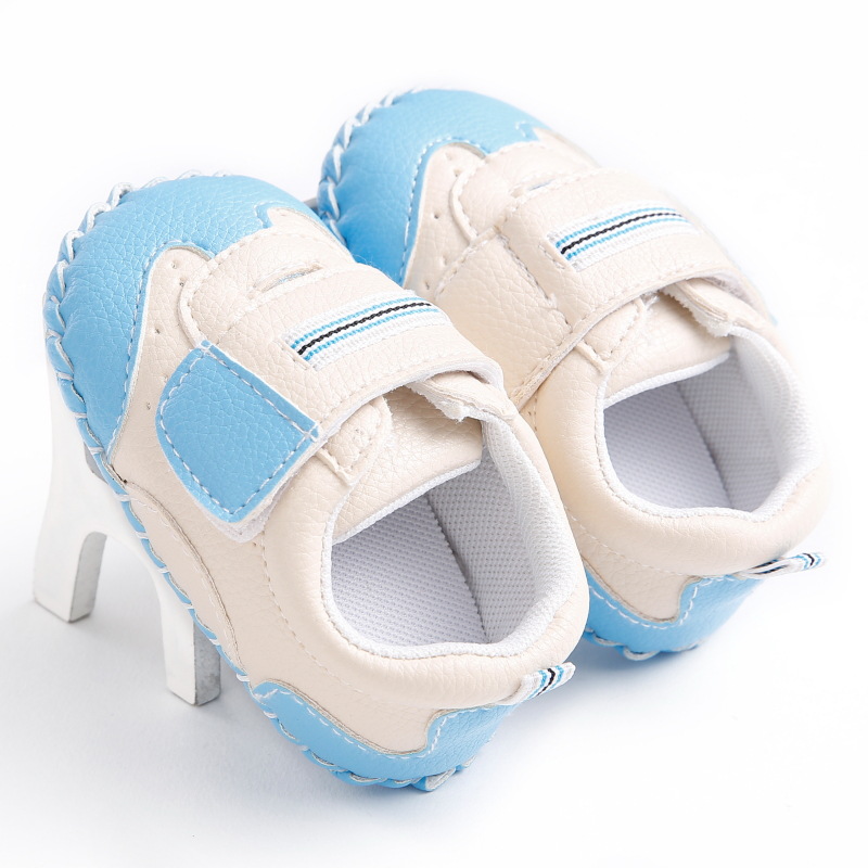 Baby spring and autumn girls boys baby shoes soft bottom PU leather color matching soft leather color matching children's shoes, Sky blue
Baby spring and autumn girls boys baby shoes soft bottom PU leather color matching soft leather color matching children's shoes, Sky blue