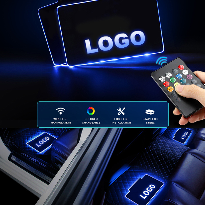 AOONUAUTO Stainless Steel Car LED Floor Mat For 206 kia E60 90 Car Led Light Interior Decoration
AOONUAUTO Stainless Steel Car LED Floor Mat For 206 kia E60 90 Car Led Light Interior Decoration