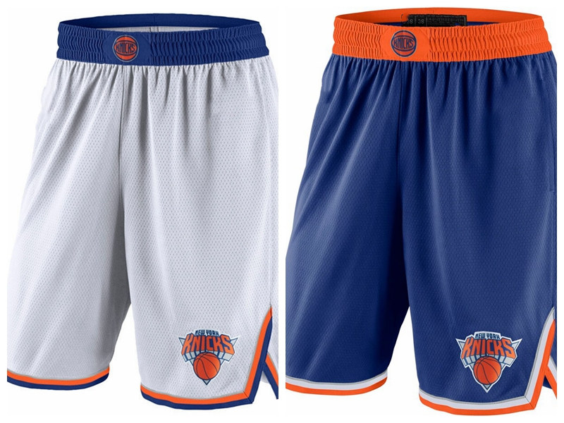 New York Knicks Men 2019/20 Statement Edition Swingman Jersey Basketball Shorts
New York Knicks Men 2019/20 Statement Edition Swingman Jersey Basketball Shorts